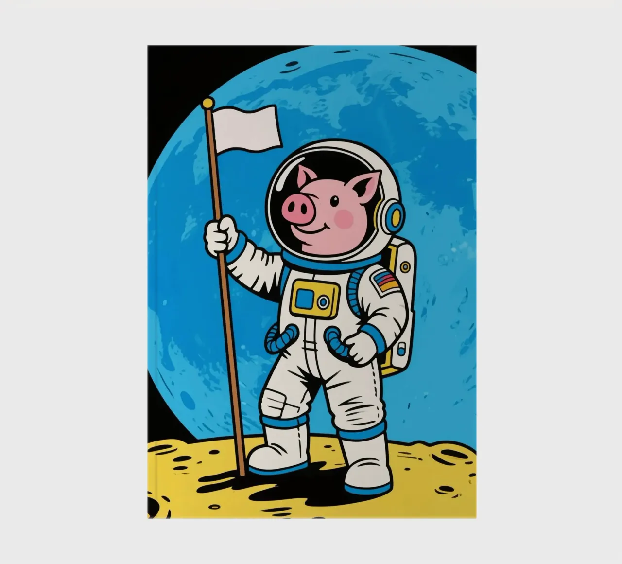 Piggy Space notebook by knowledge