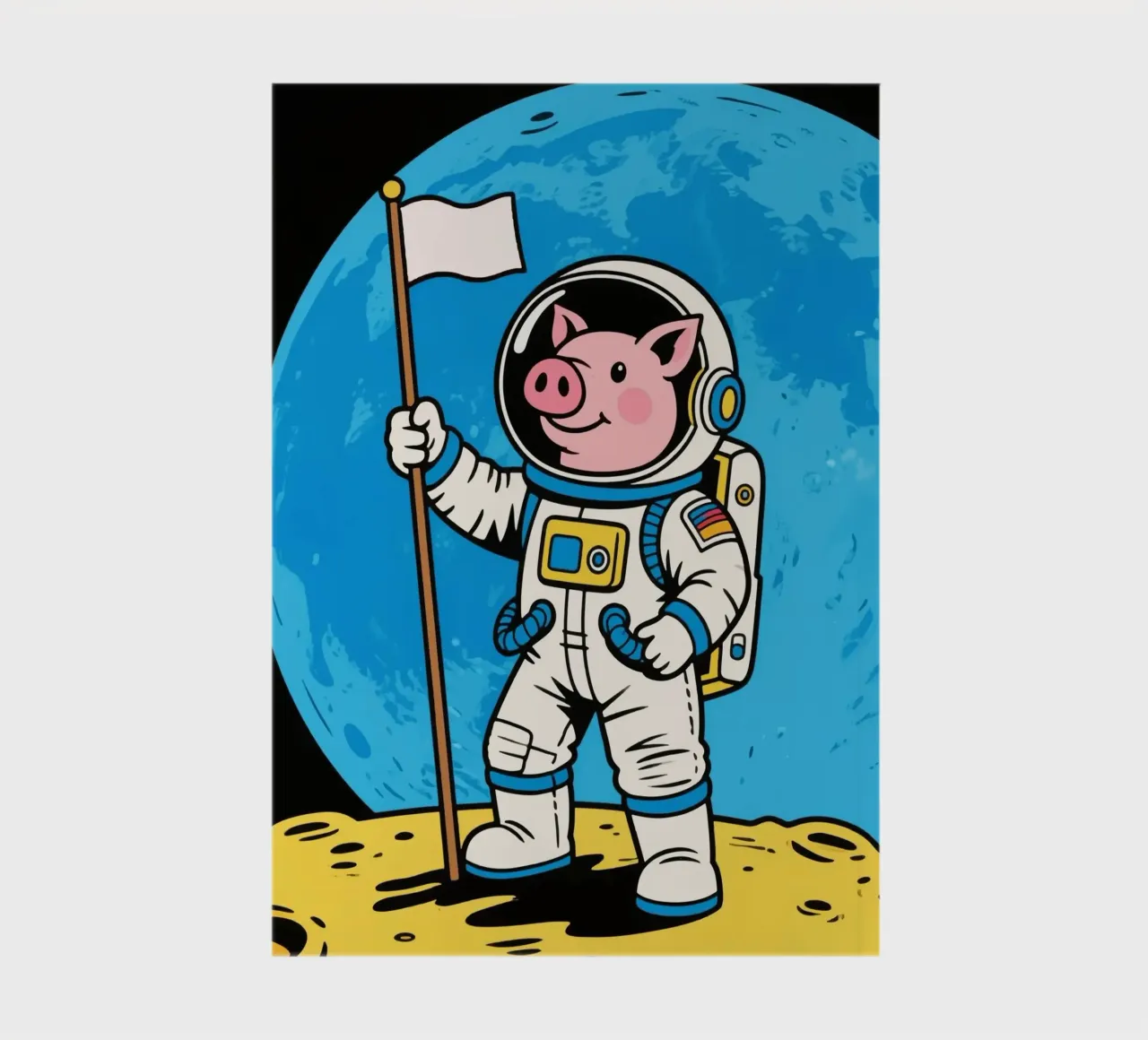 Piggy Space notebook by knowledge