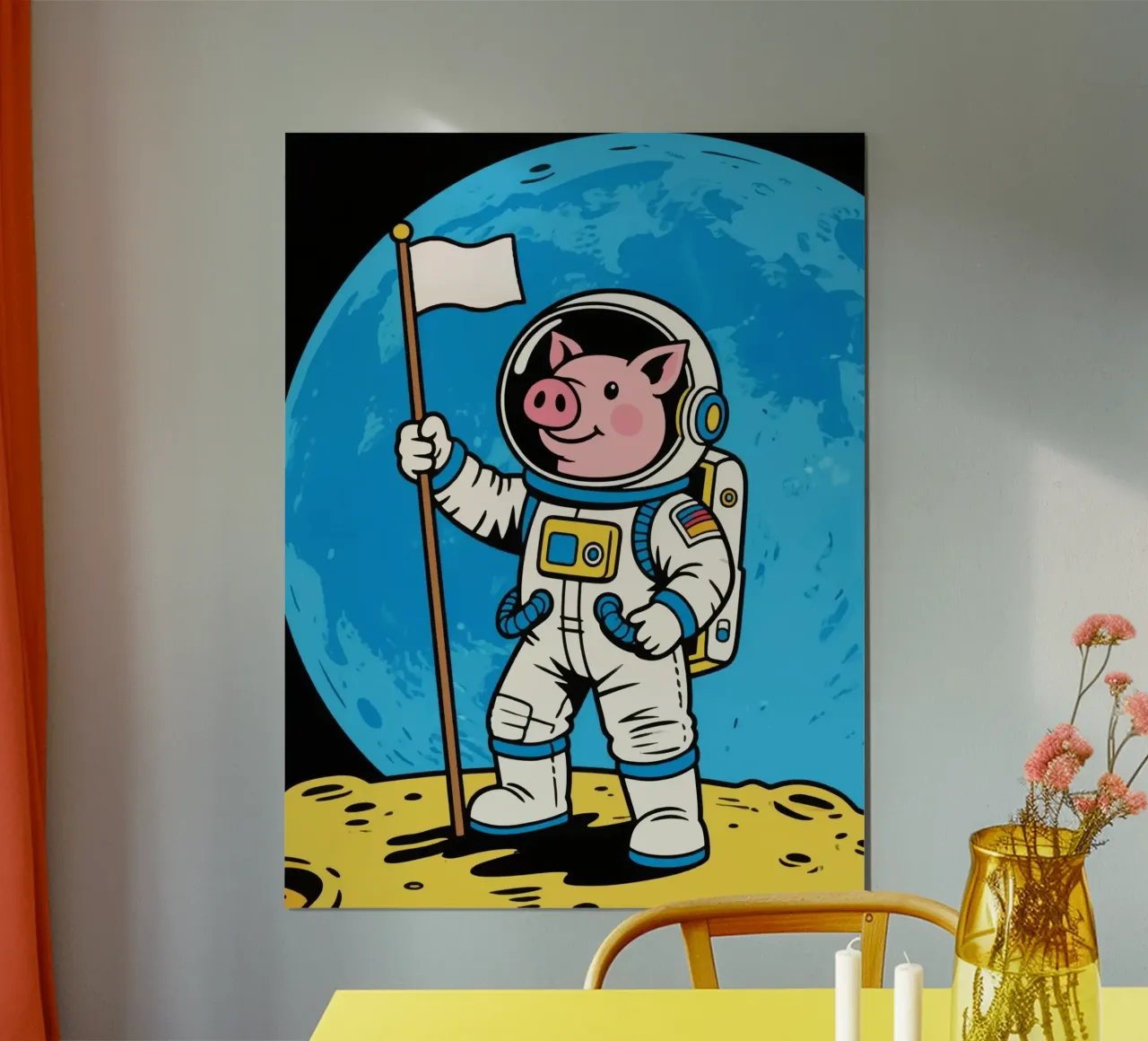Spazio per i maiali poster da knowledge