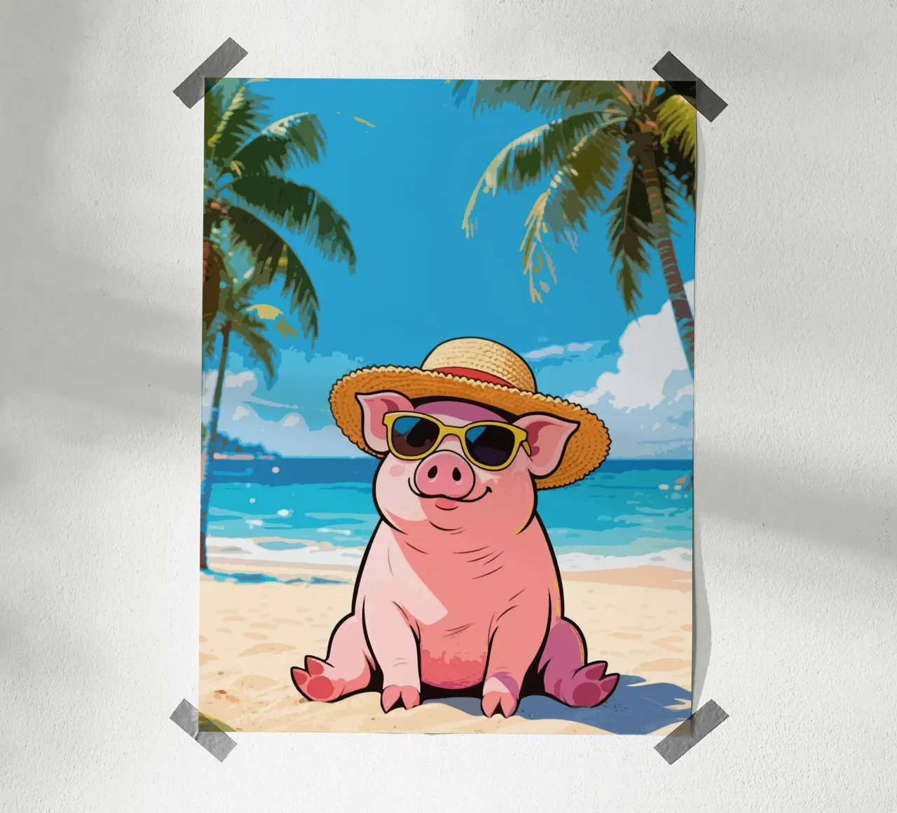 Vacanze con i maiali poster da knowledge
