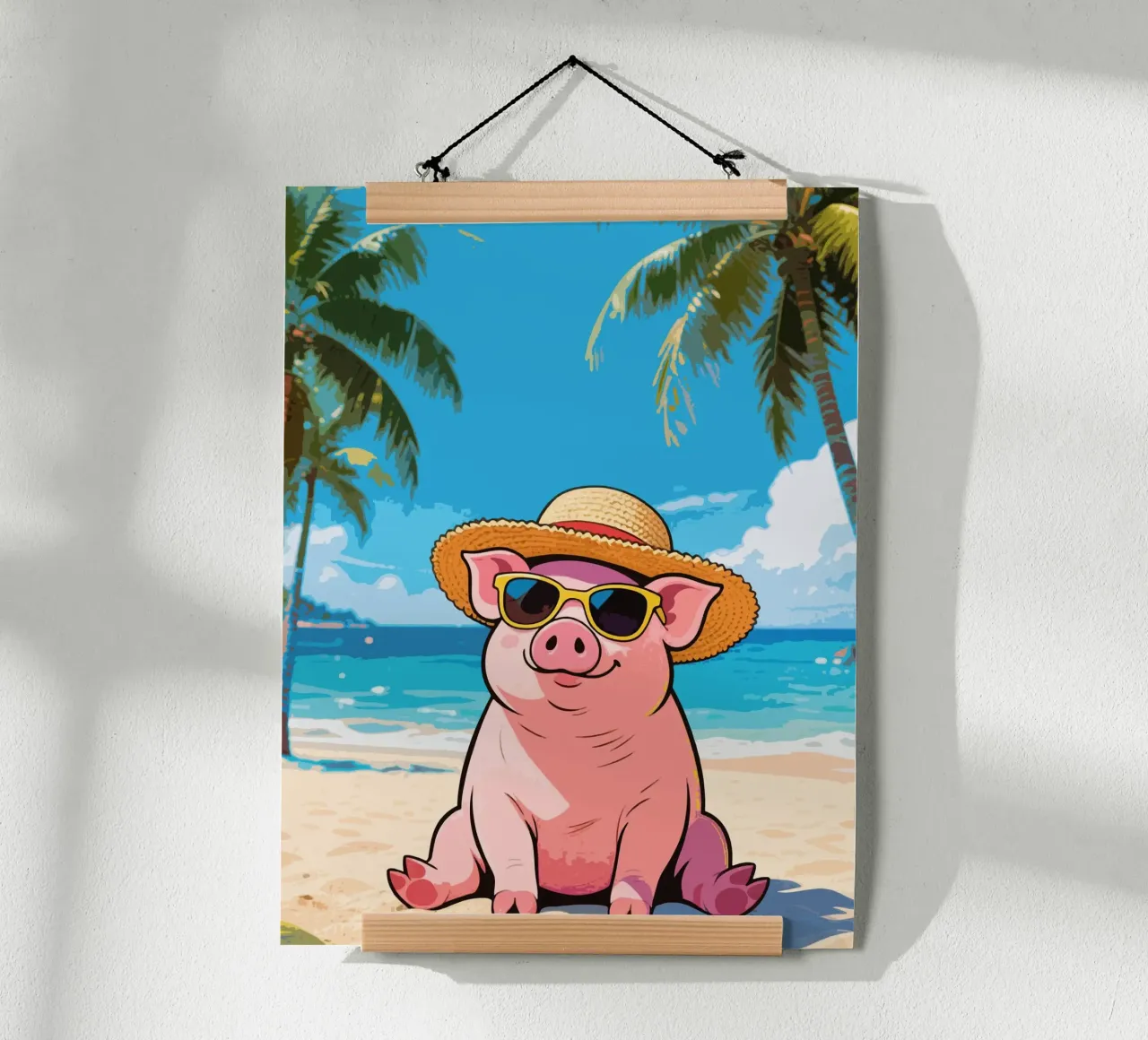 Vacanze con i maiali poster da knowledge