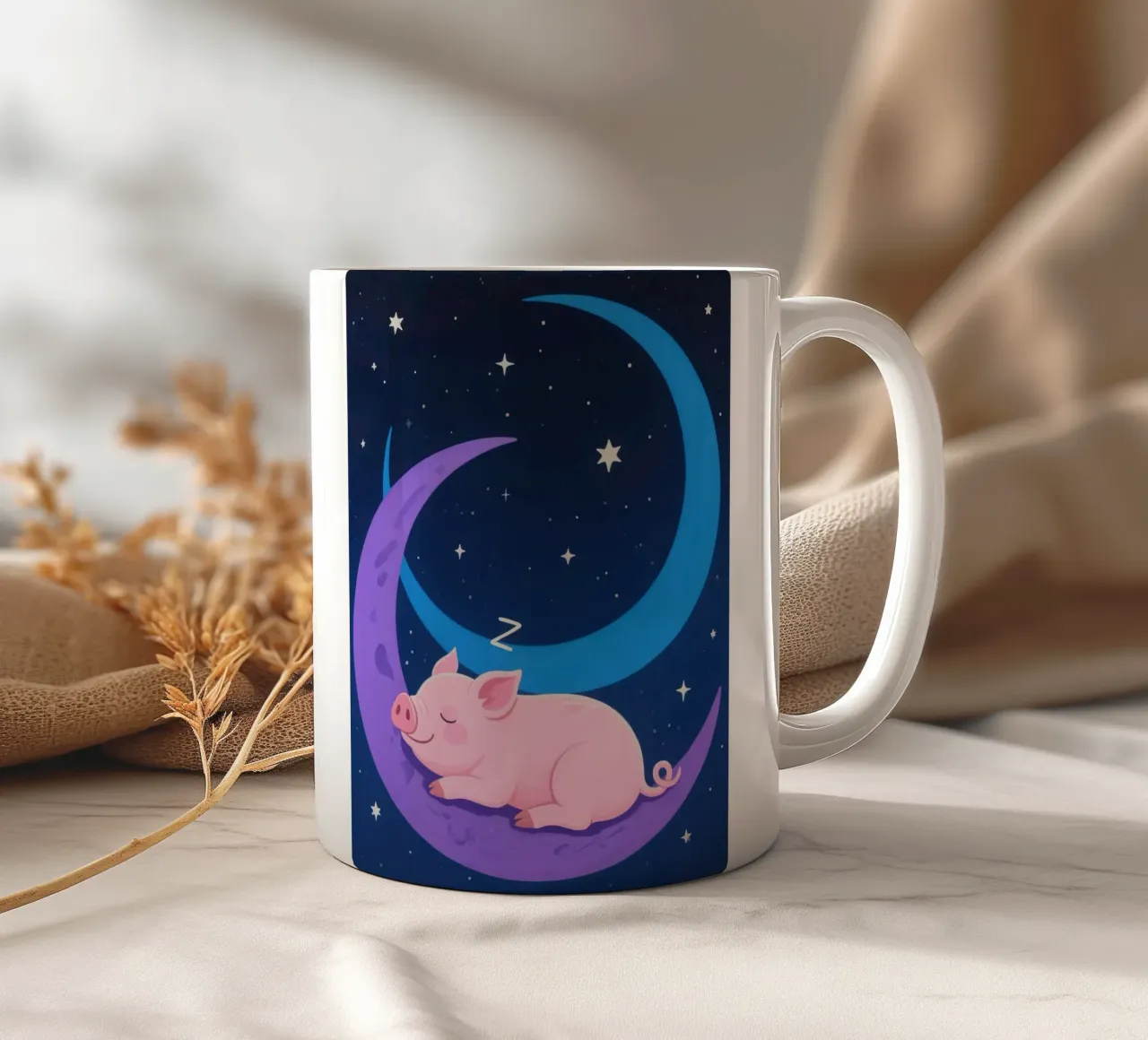 Piggy da sogno tazza in ceramica da knowledge