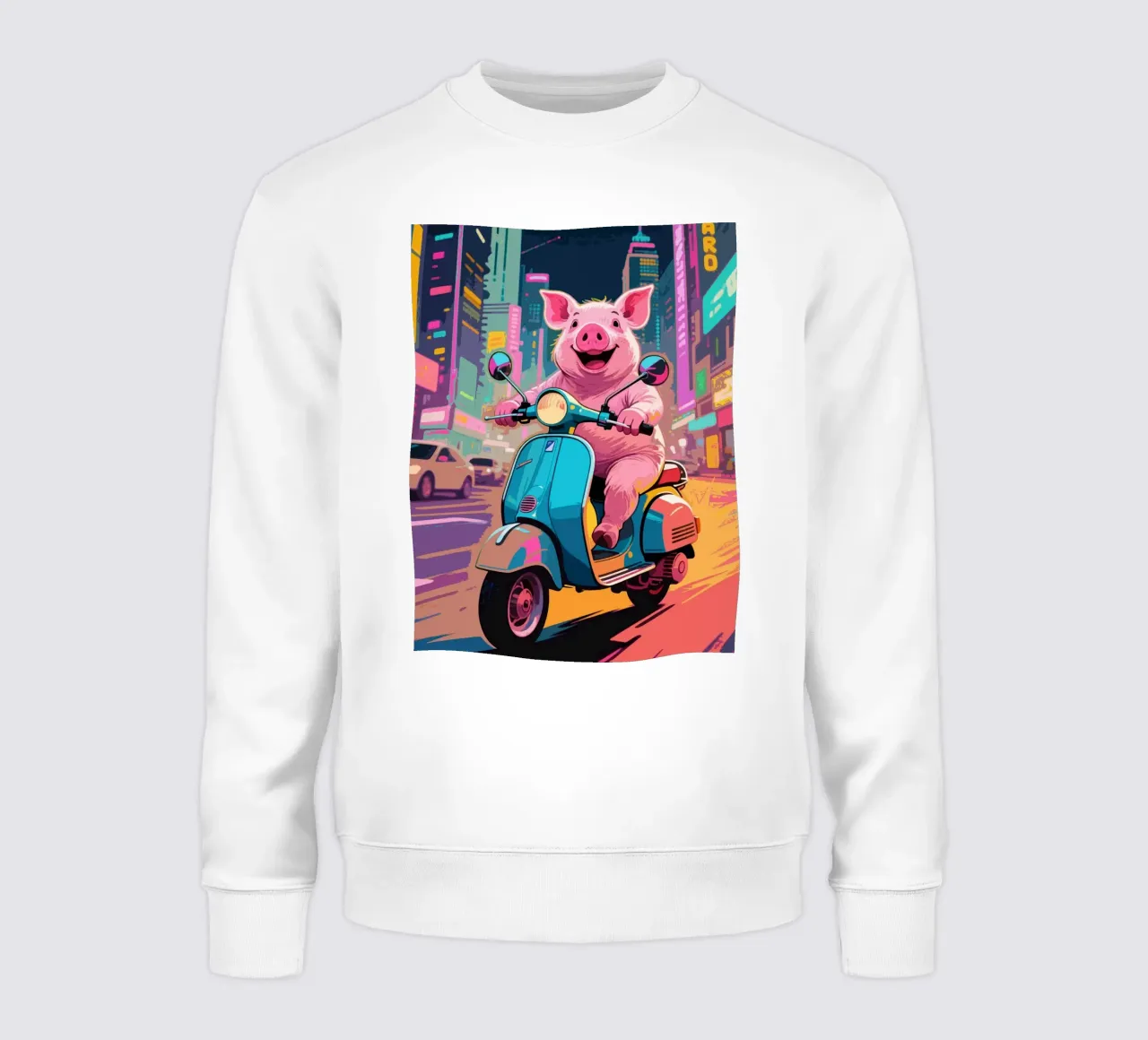 Piggy in viaggio felpa da knowledge