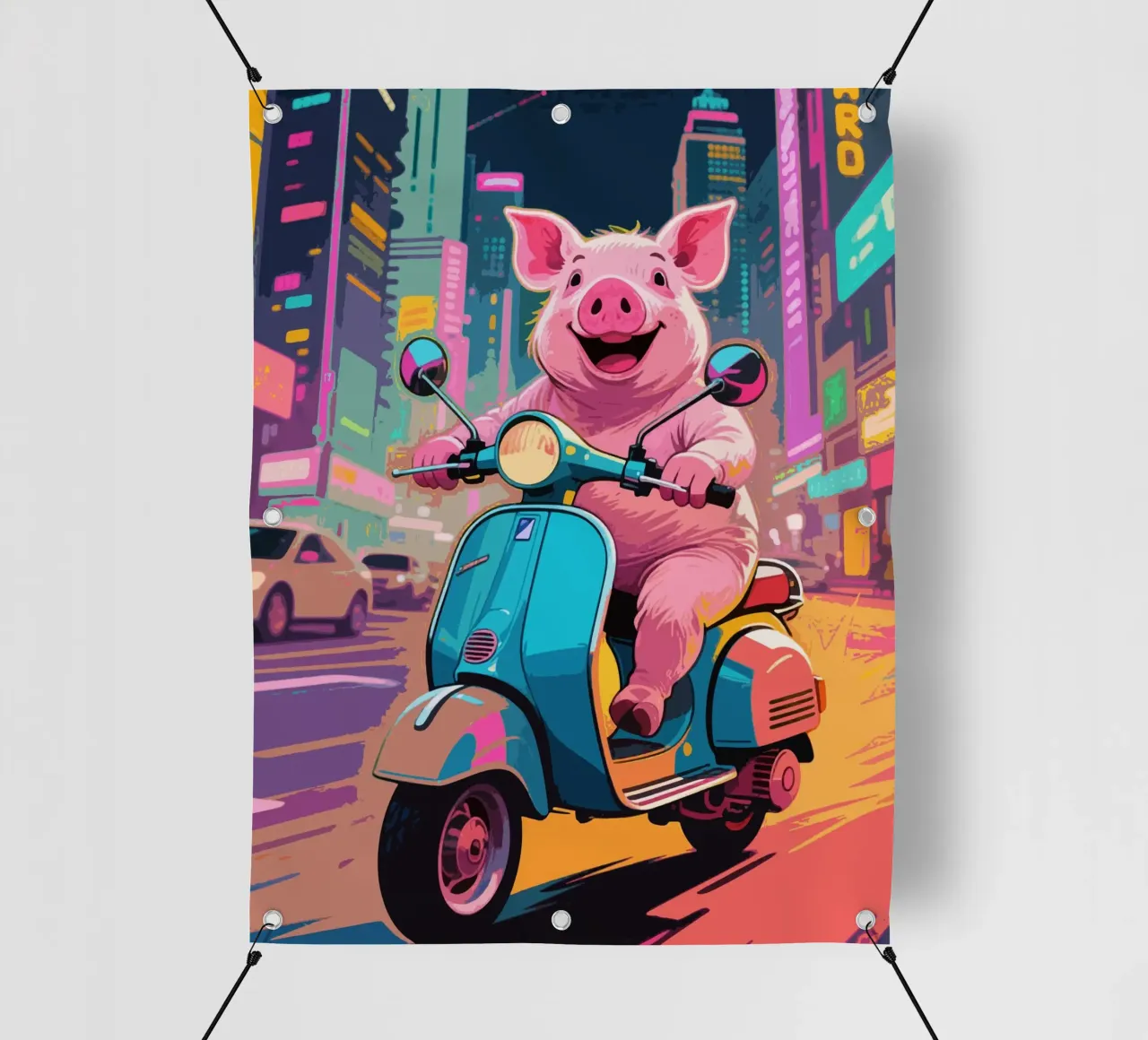 Piggy in viaggio telo in pvc da knowledge