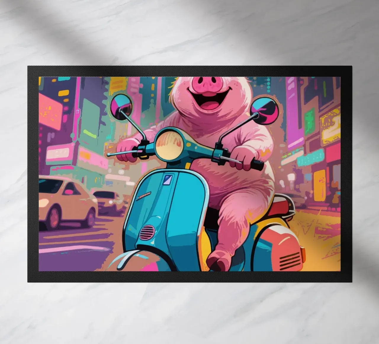 Piggy in viaggio zerbino da knowledge