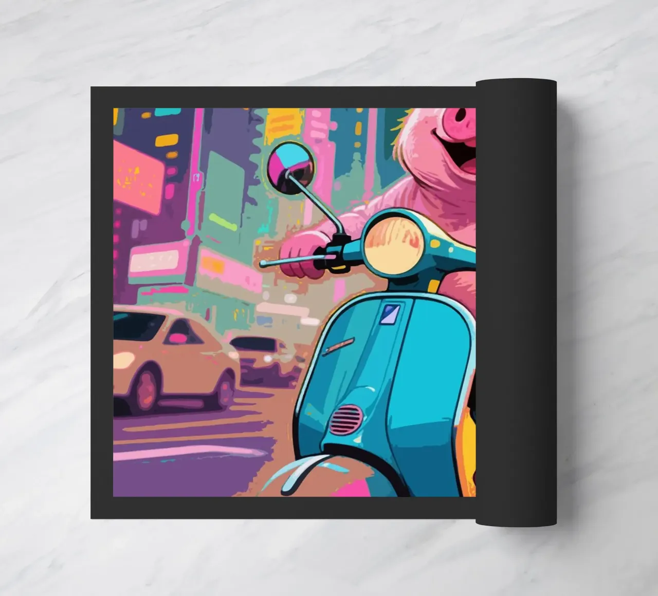 Piggy in viaggio zerbino da knowledge