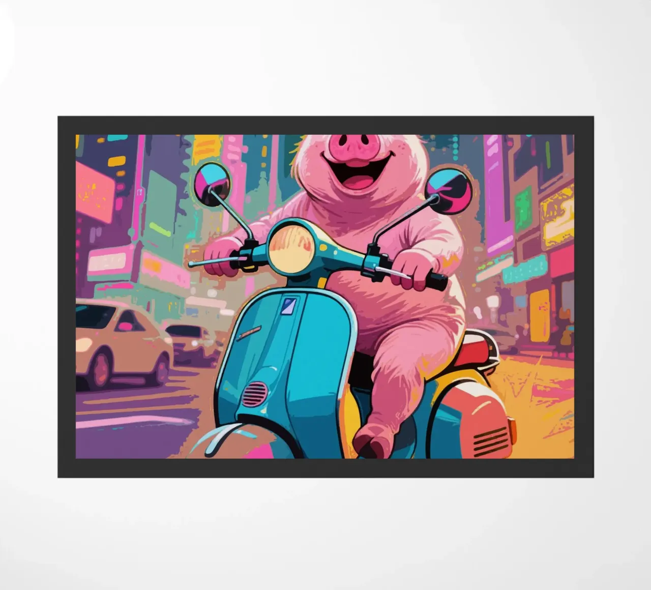 Piggy in viaggio zerbino da knowledge