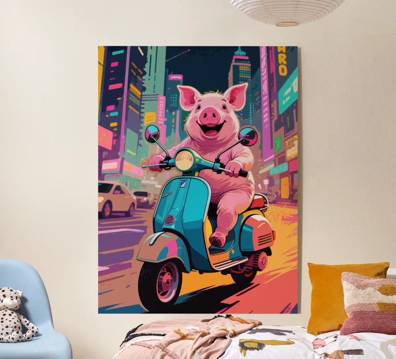 Piggy in viaggio plexiglass da knowledge