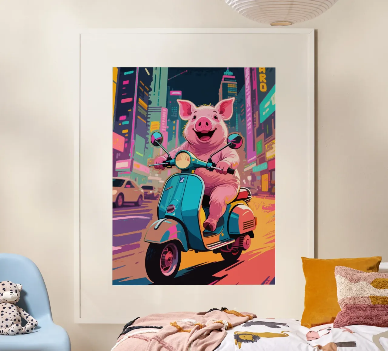 Piggy in viaggio poster da knowledge