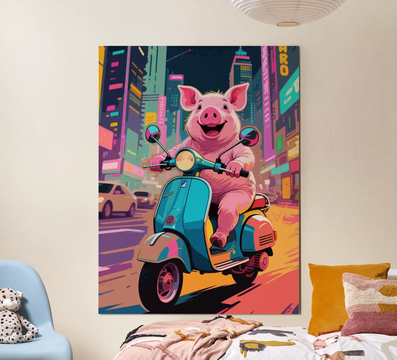 Piggy in viaggio poster da knowledge