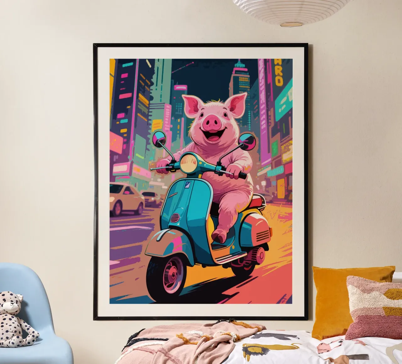 Piggy in viaggio poster da knowledge