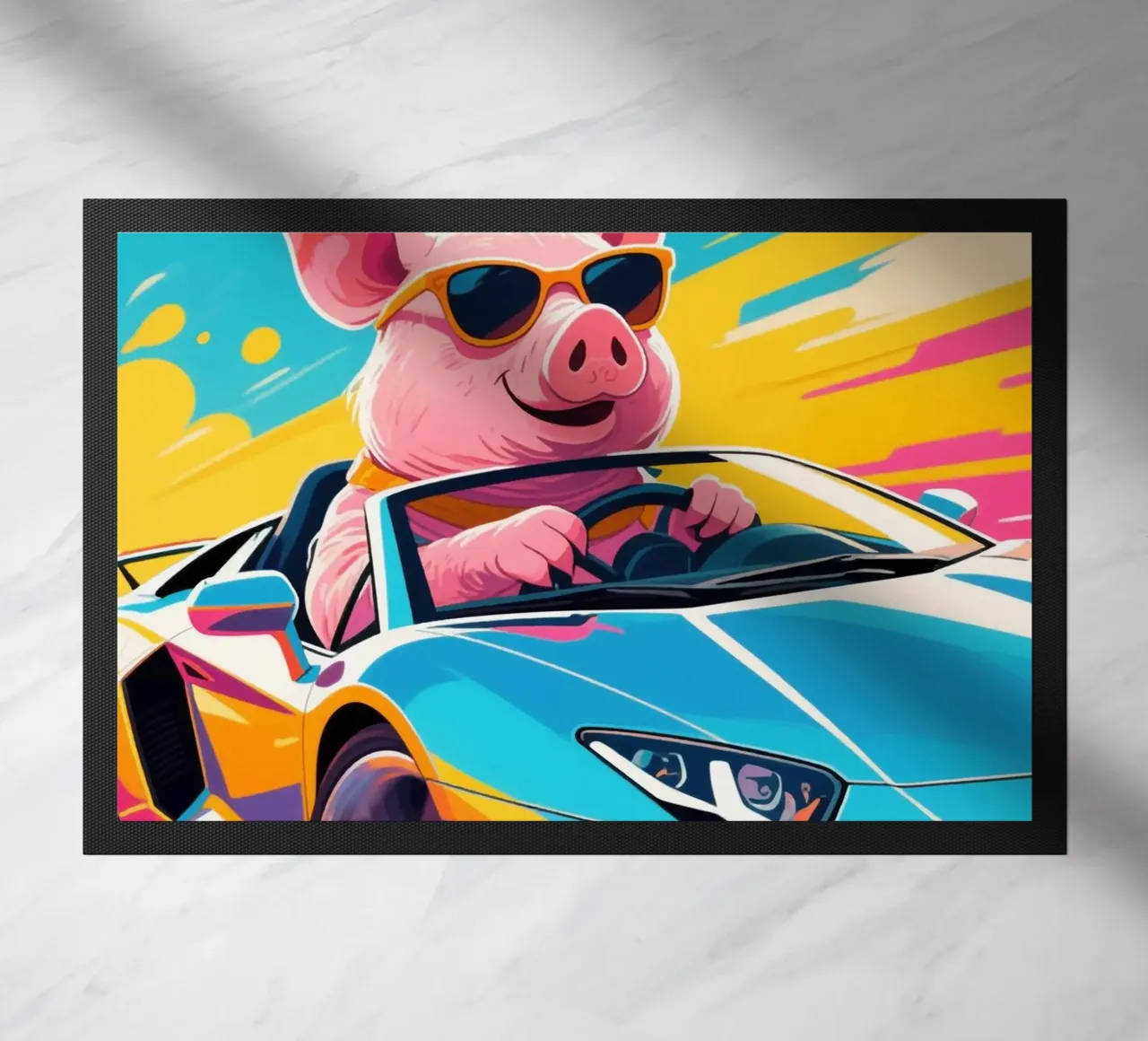 Pig Supercar zerbino da knowledge