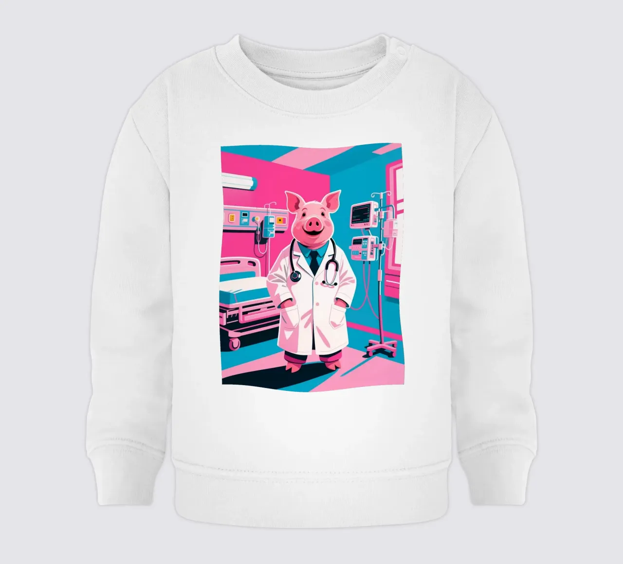 Dottor Piggy felpa neonato da knowledge