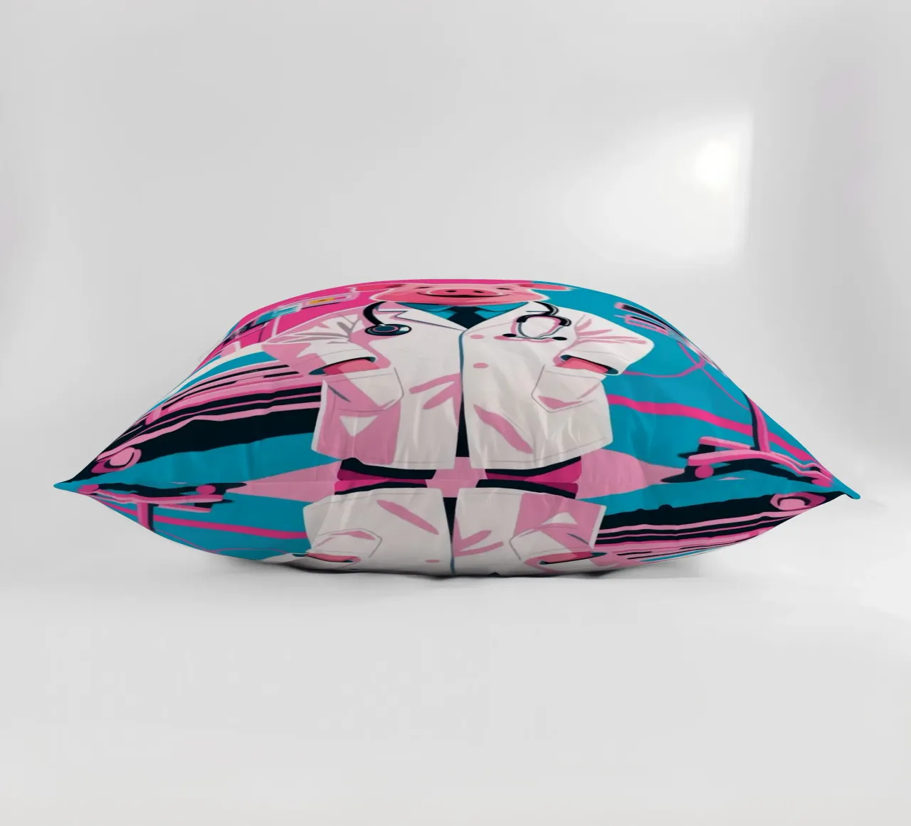 Dottor Piggy cuscino da knowledge