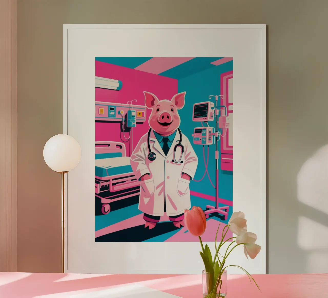 Dottor Piggy poster da knowledge