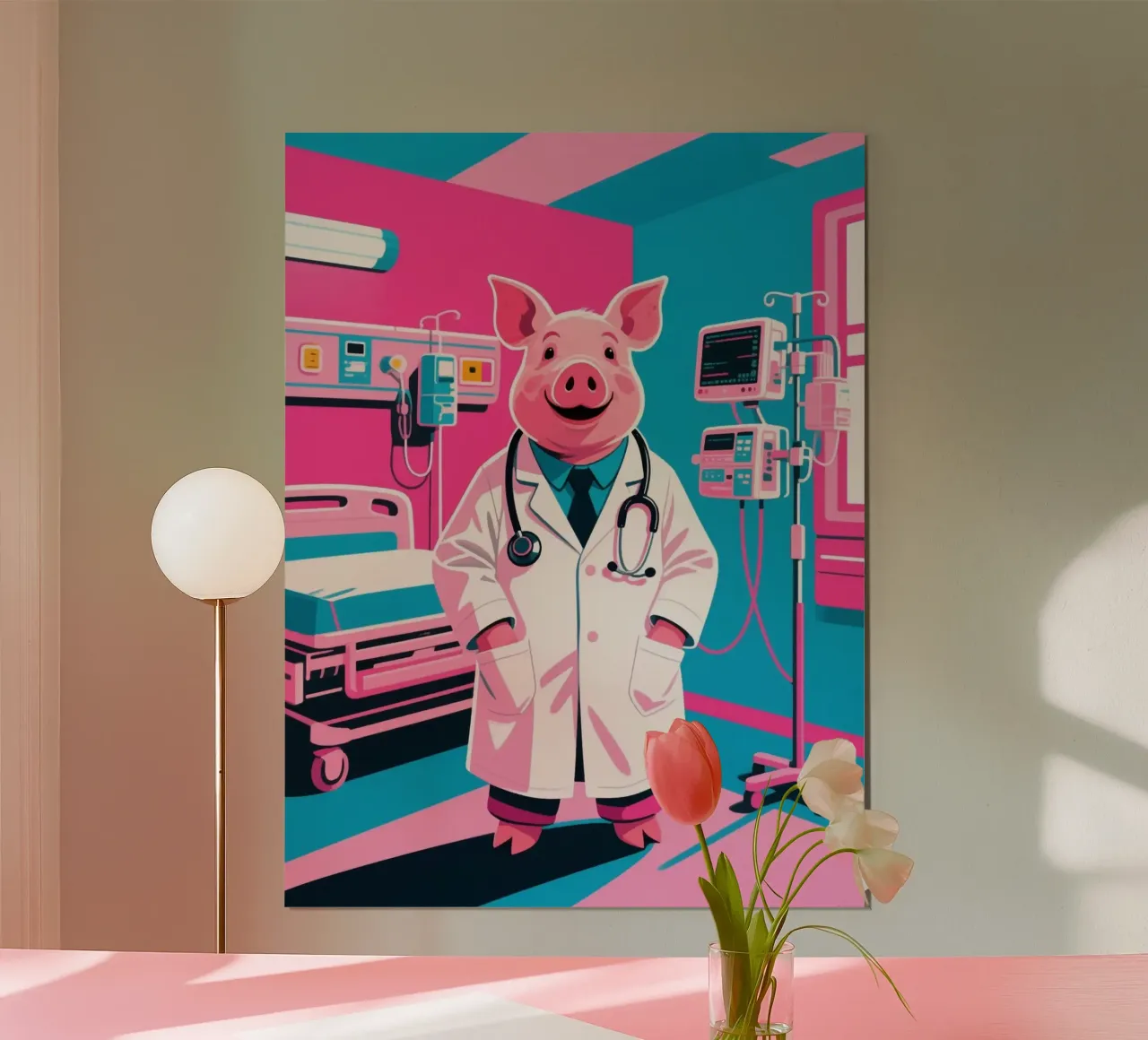 Dottor Piggy poster da knowledge