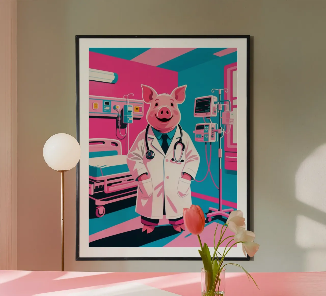 Dottor Piggy poster da knowledge