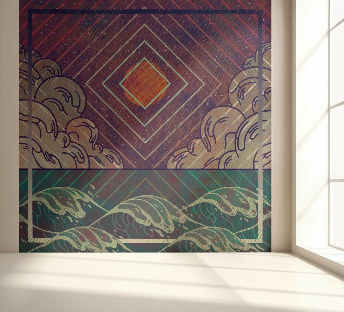 August 7th fotobehang van againstbound