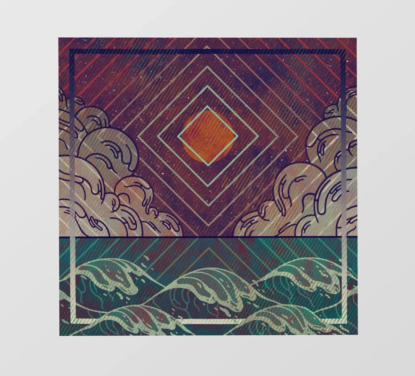 August 7th fotobehang van againstbound