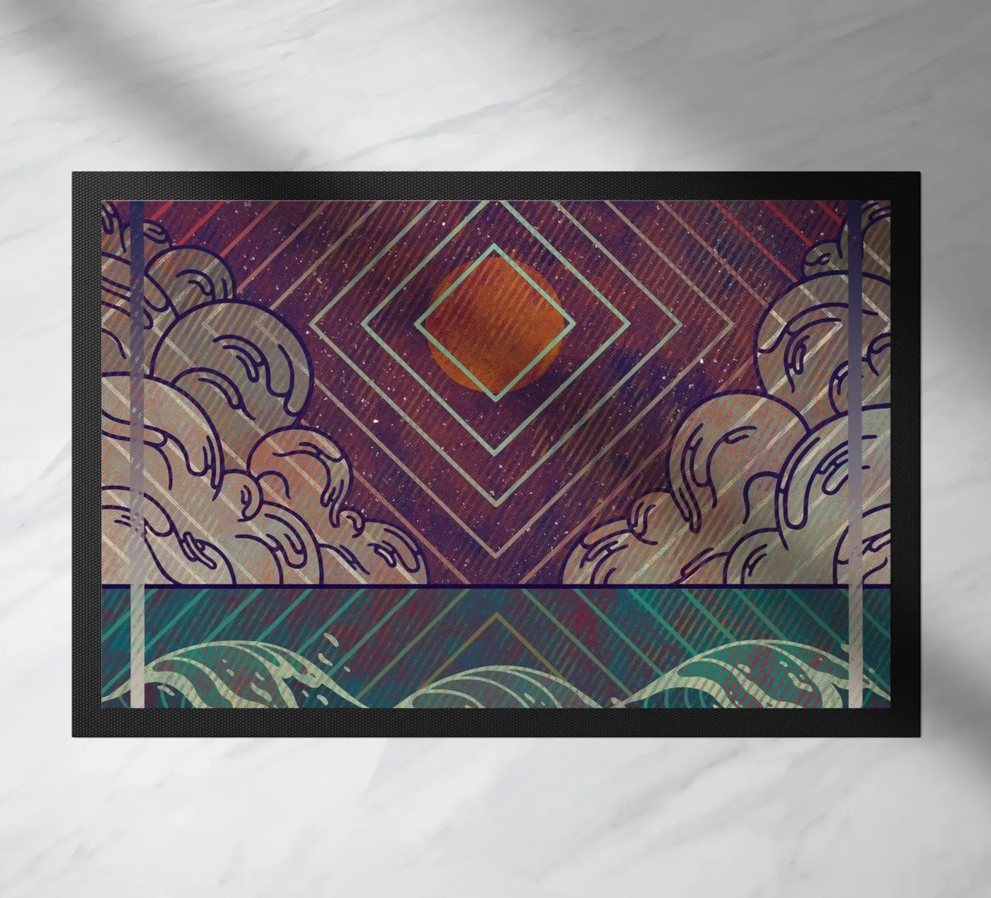 August 7th doormat by againstbound