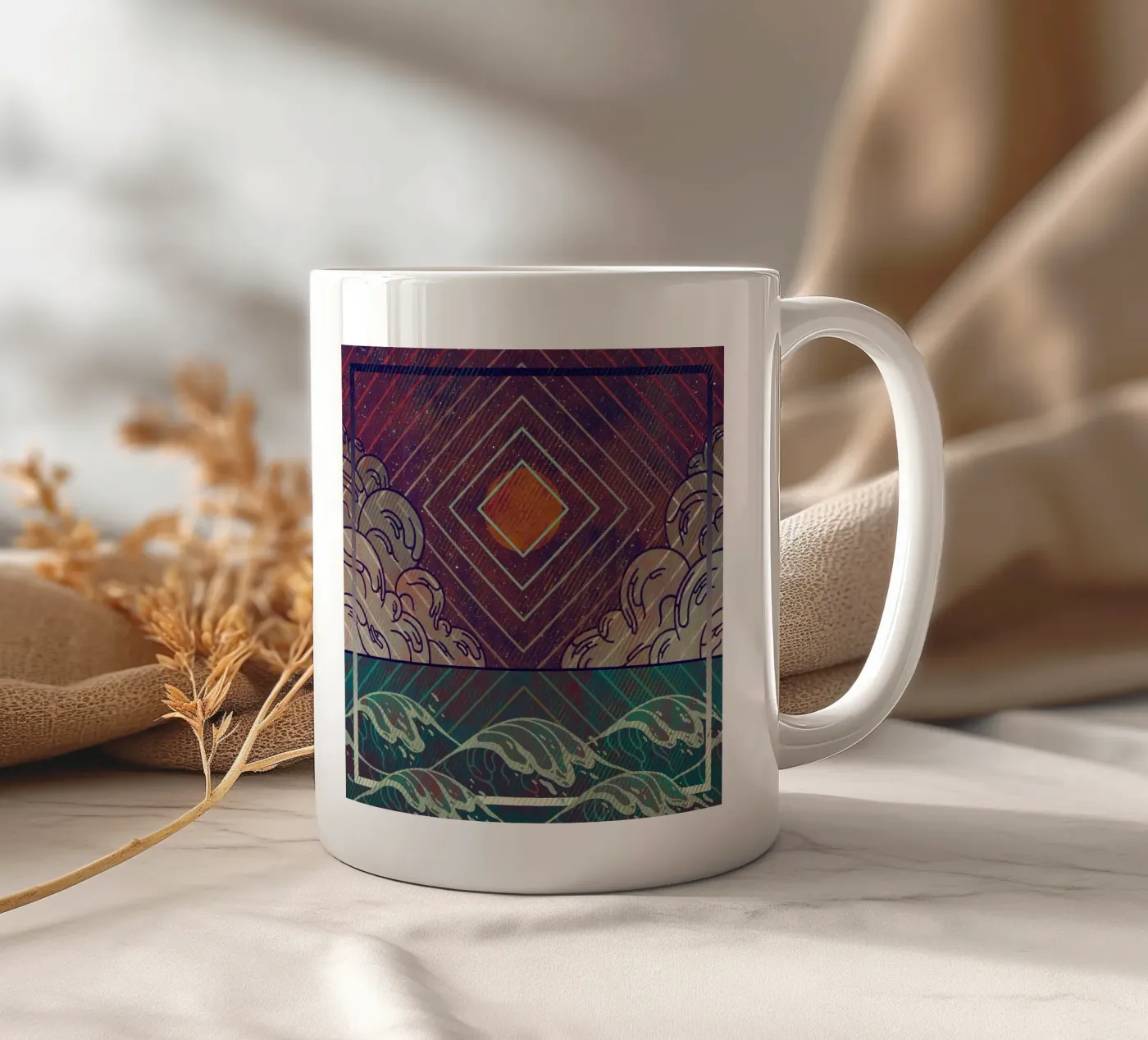 August 7th ceramic mug by againstbound