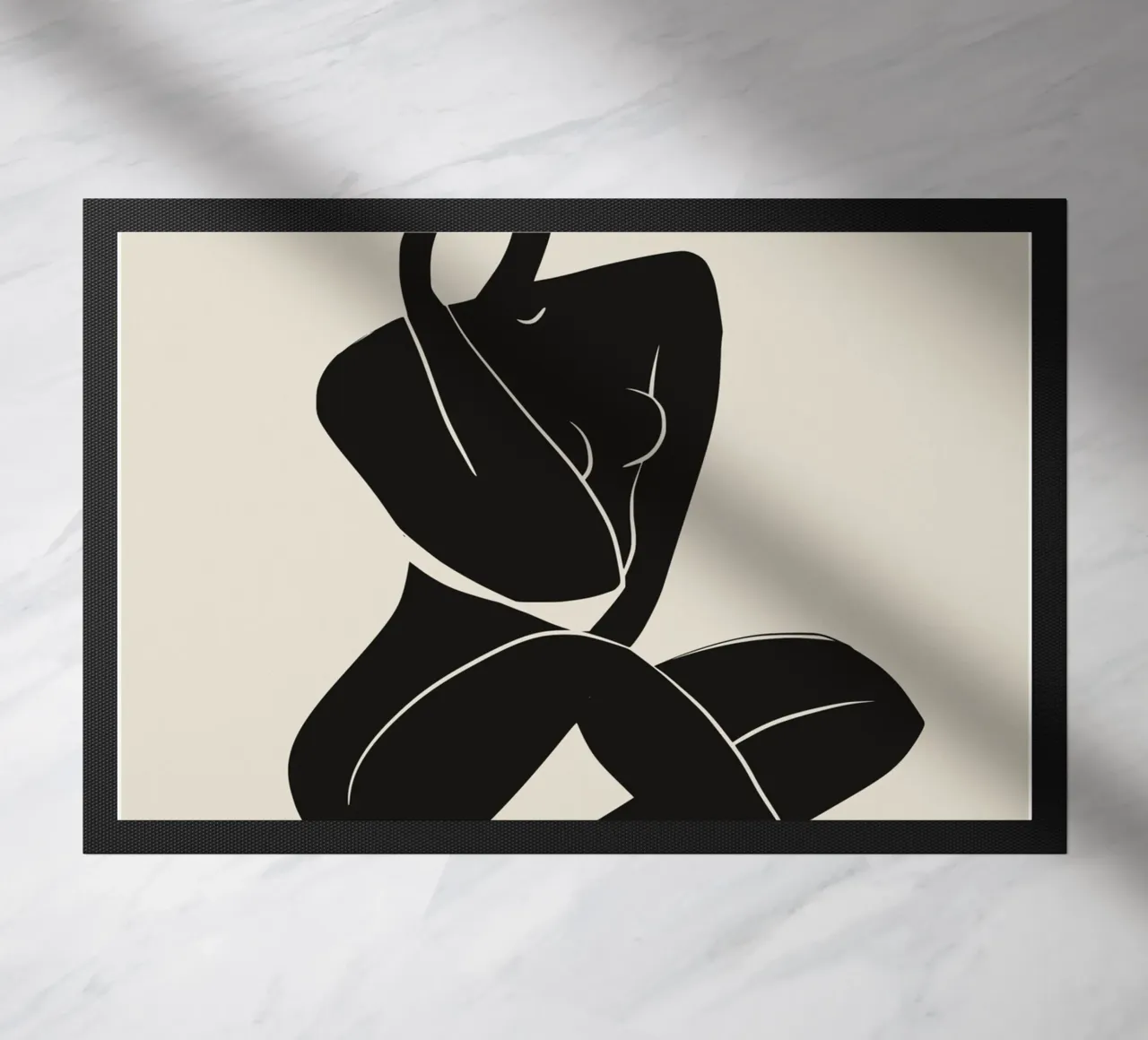 Nudo in nero 02 zerbino da Little Dean