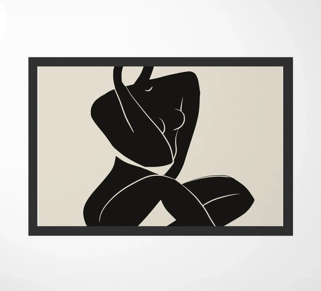 Nudo in nero 02 zerbino da Little Dean