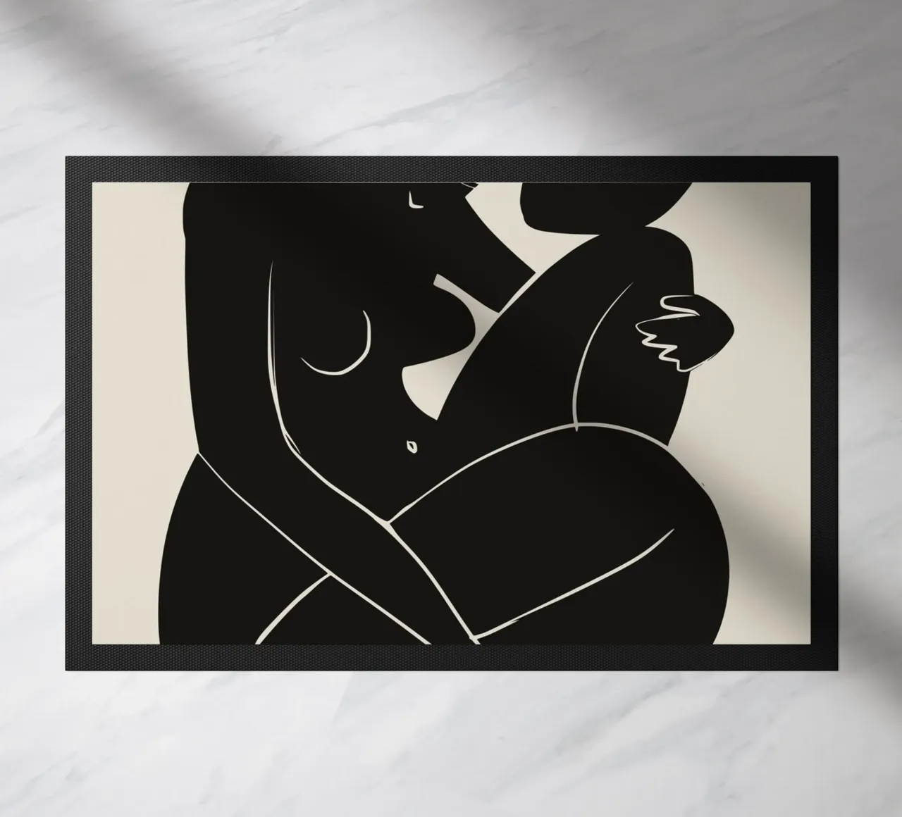 Nudo in nero 03 zerbino da Little Dean