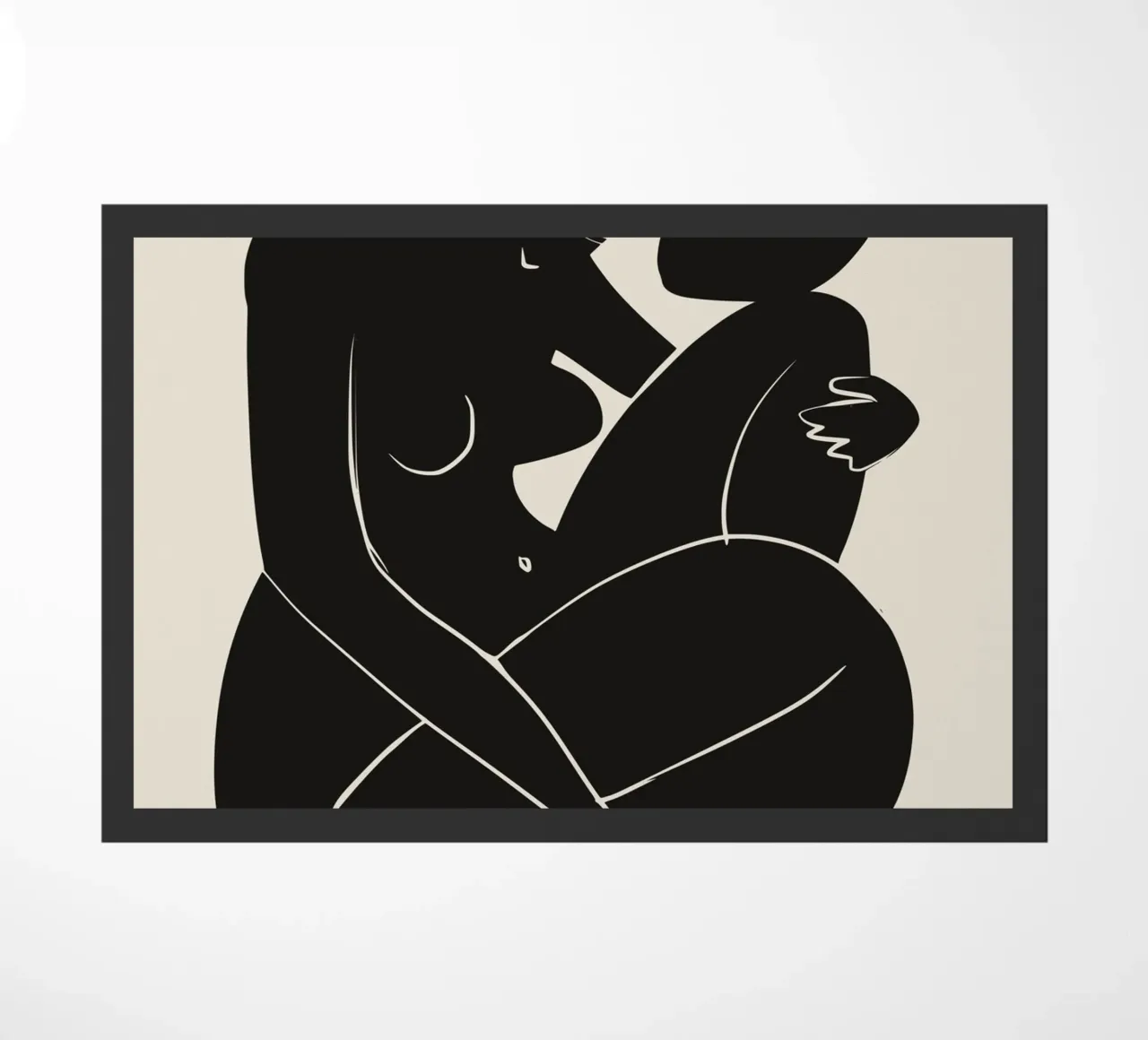 Nudo in nero 03 zerbino da Little Dean
