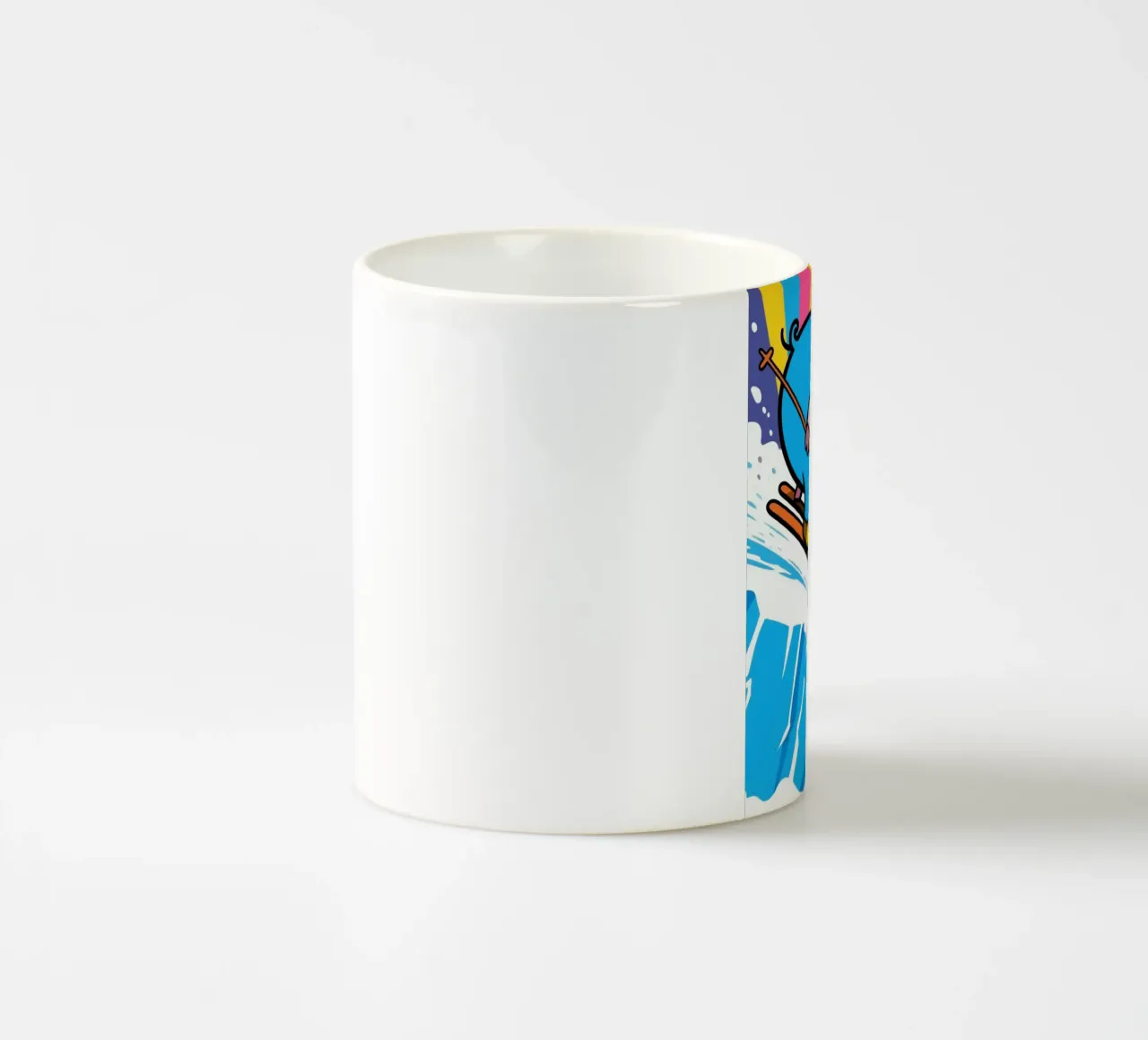 Sci divertenti a forma di maialino tazza in ceramica da knowledge