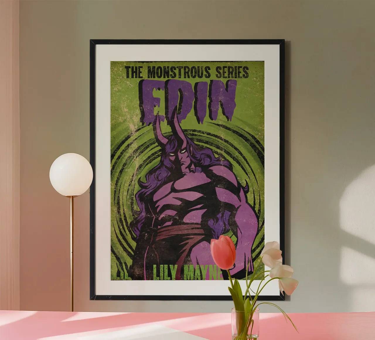 Versione Edin poster con telaio in plastica da FiorenzArt