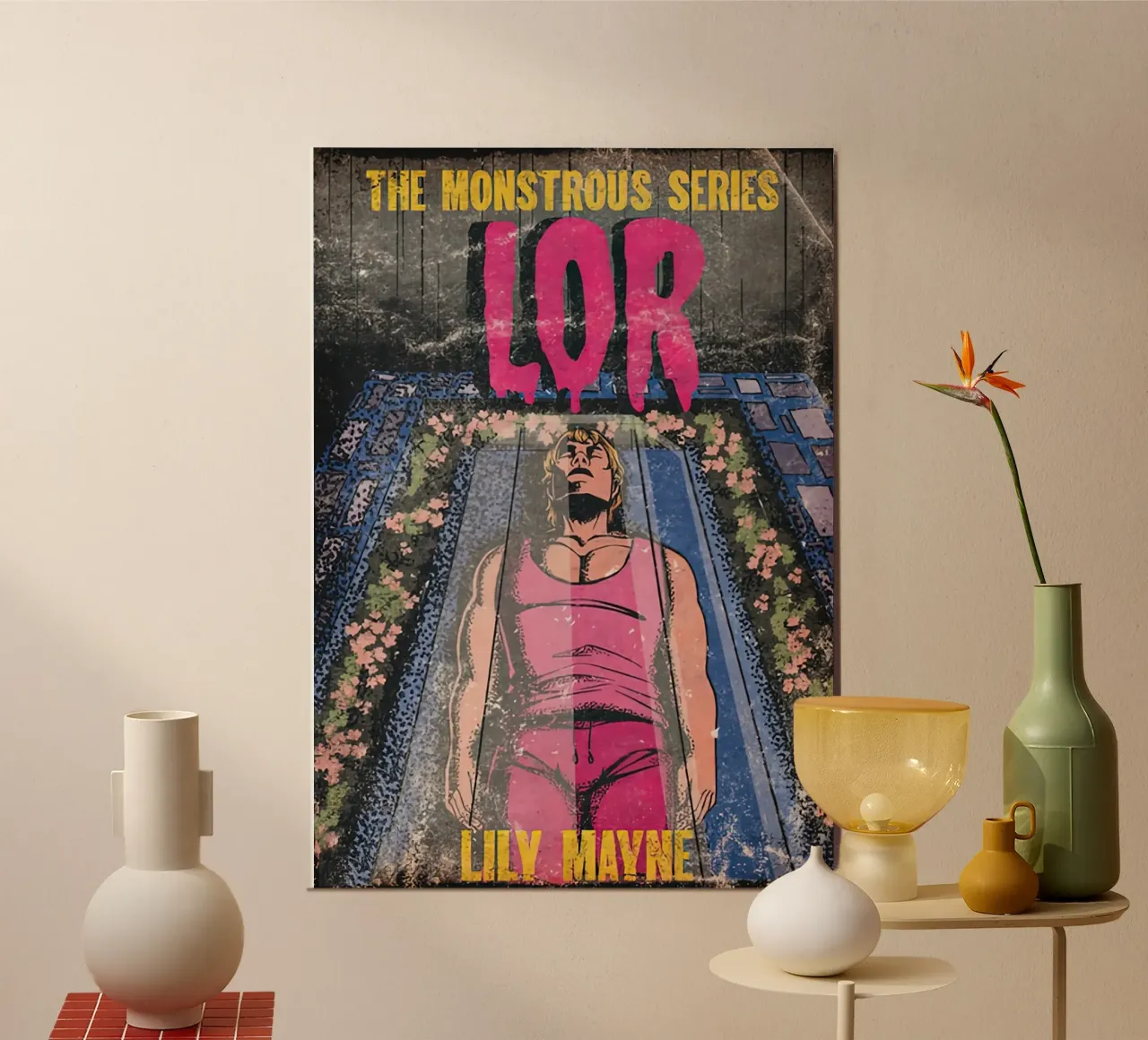 Versione Lor Jugs poster con telaio in plastica da FiorenzArt