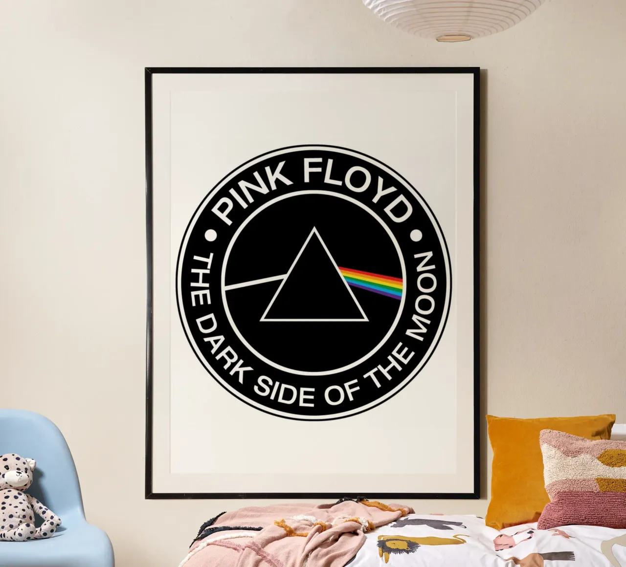 Pink Floyd Dark Side Of The Moon (1973) Poster von Donna Parker