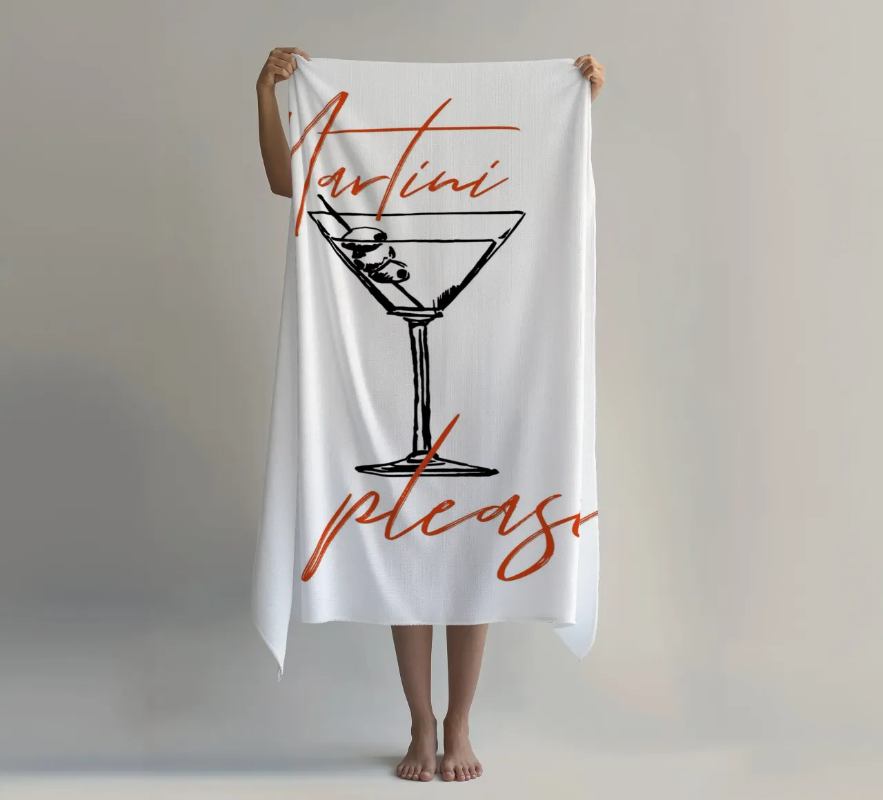 Boho Food 6 Martini Please telo mare da Boho Print Collection