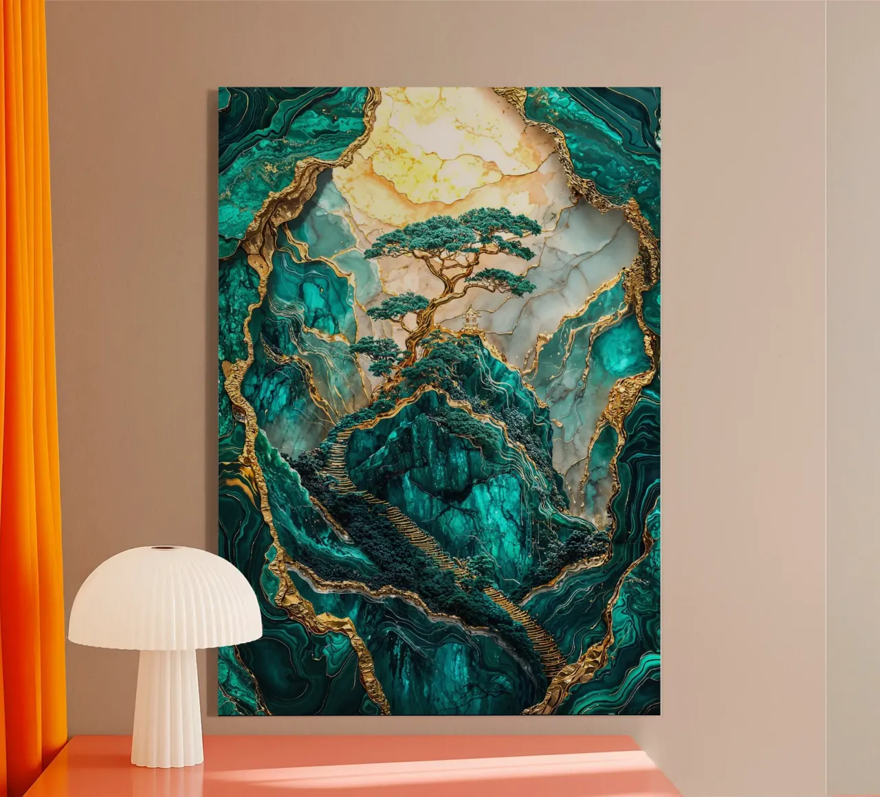 Journey to the Sacred Tree plexiglass da Pixaverse