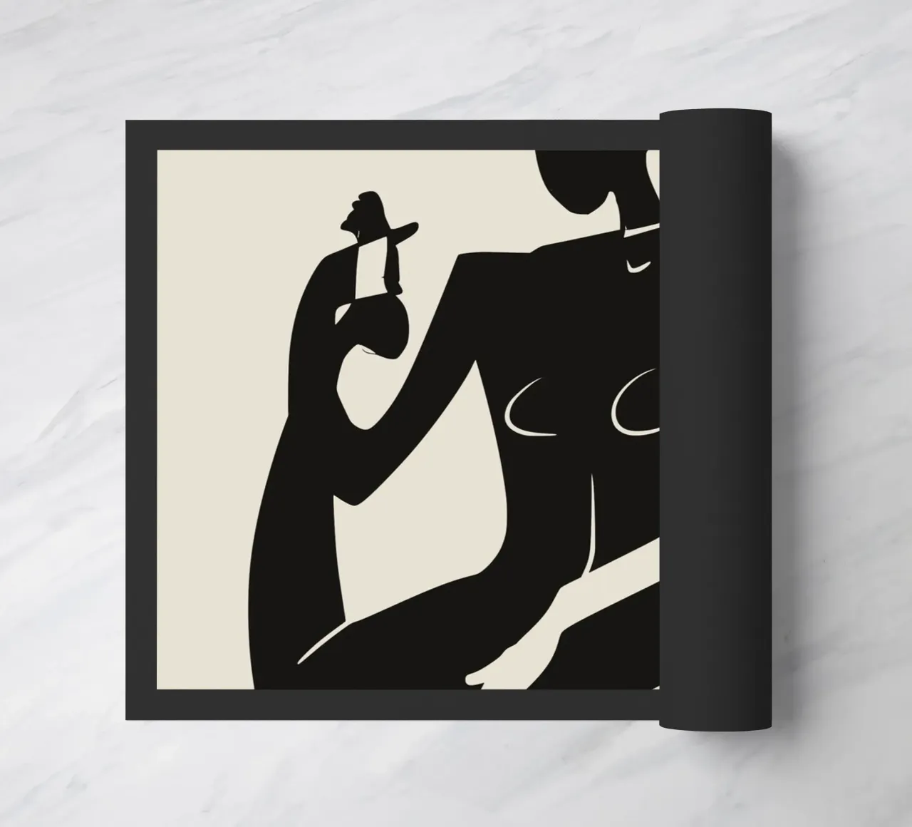 Nudo in nero 05 zerbino da Little Dean