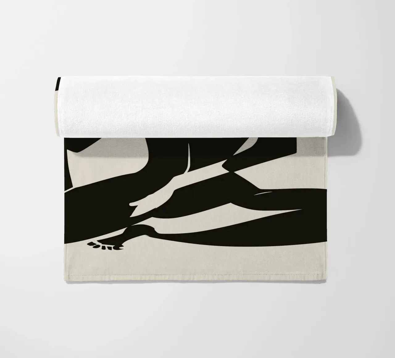 Nudo in nero 05 telo mare da Little Dean