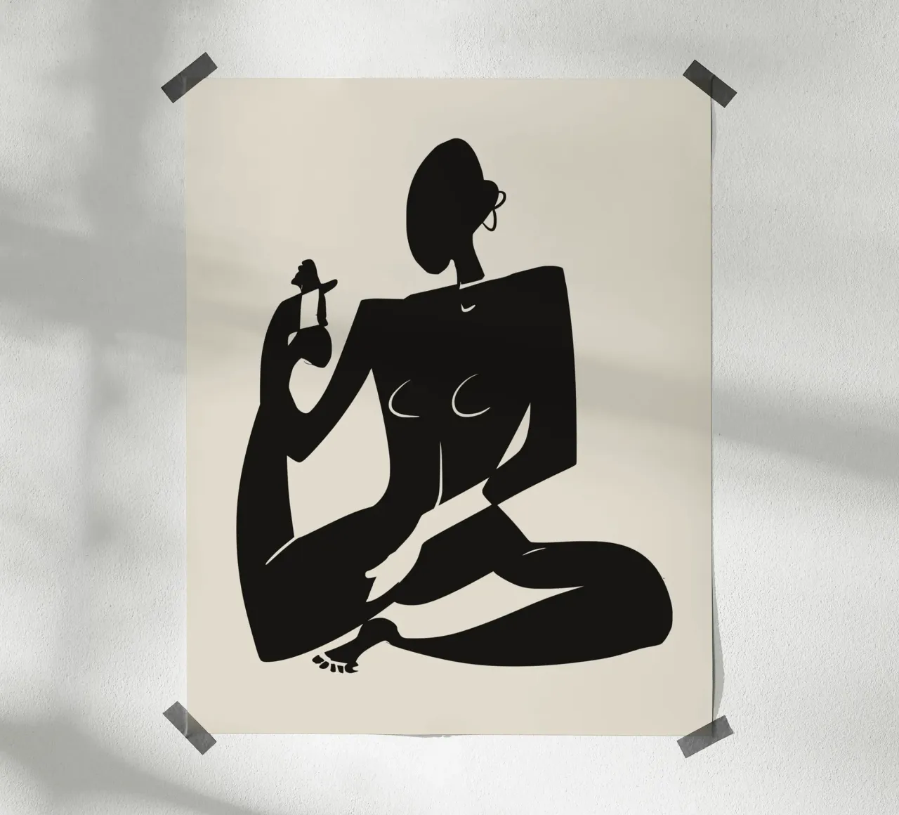 Nudo in nero 05 poster da Little Dean