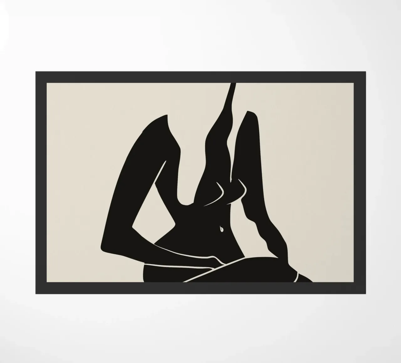 Nudo in nero 07 zerbino da Little Dean