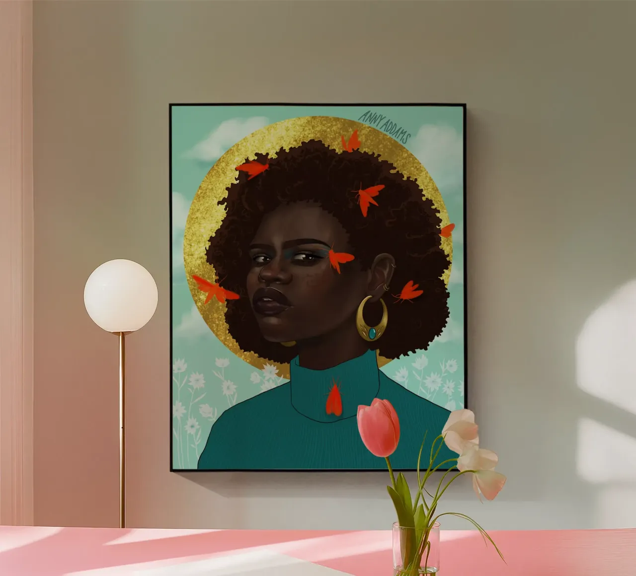 Moths plexiglass da Anny Addams