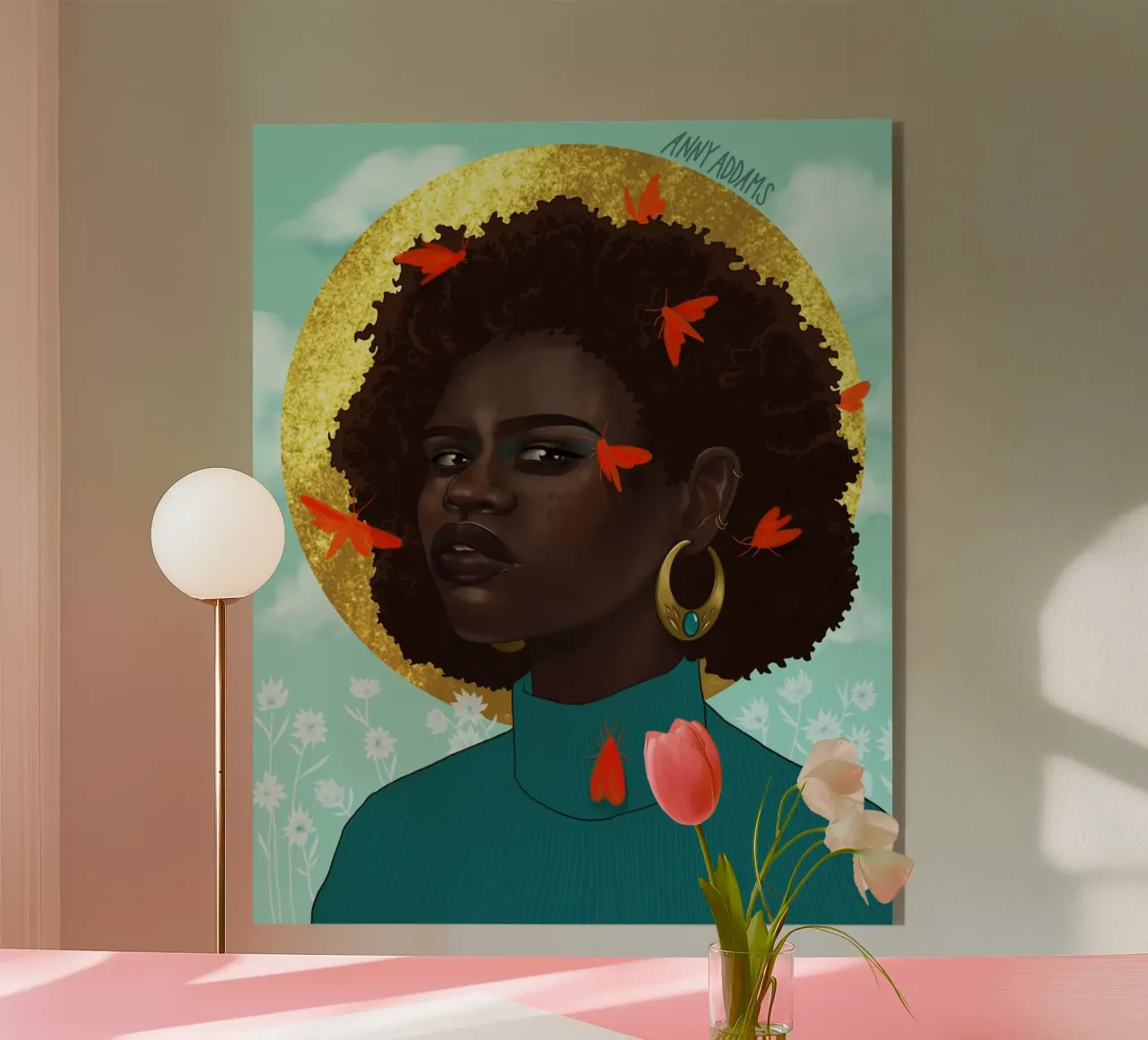 Moths plexiglass da Anny Addams