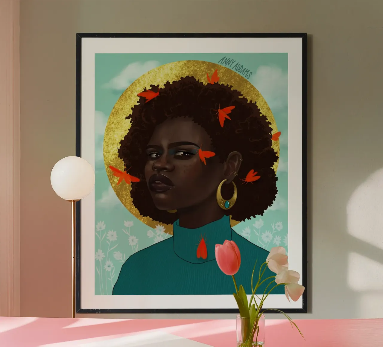 Moths poster da Anny Addams