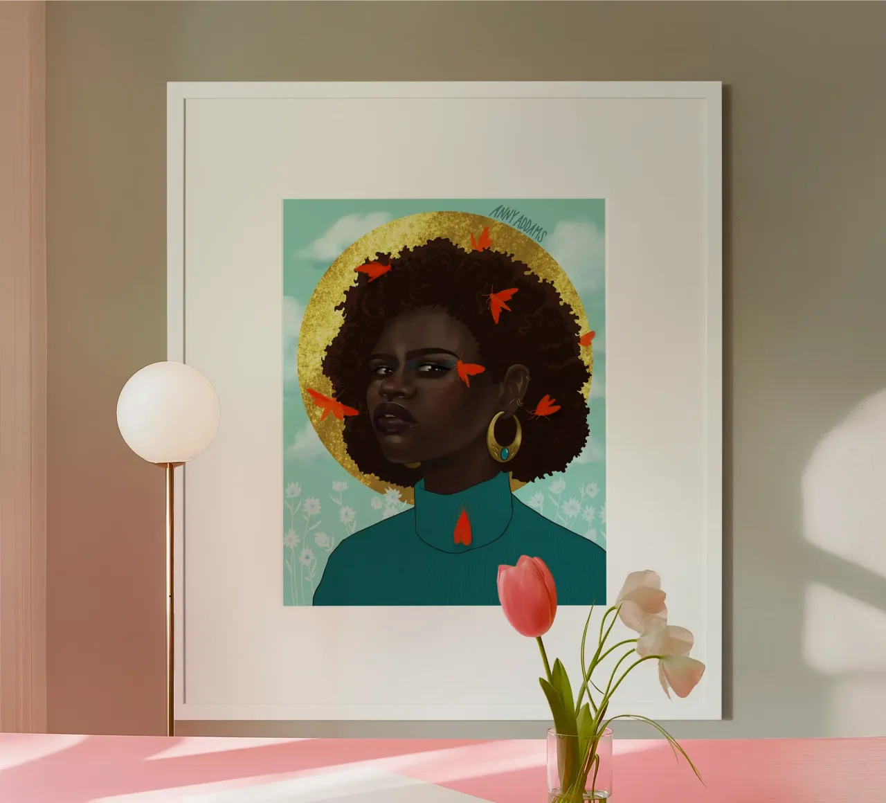 Moths poster da Anny Addams