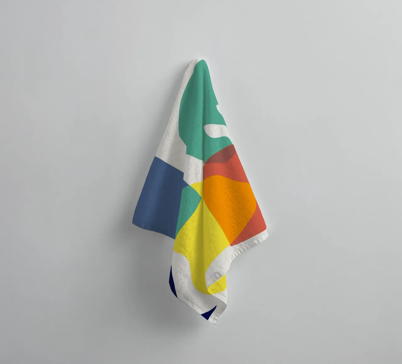 Tri color mash up 12 towel by Little Dean