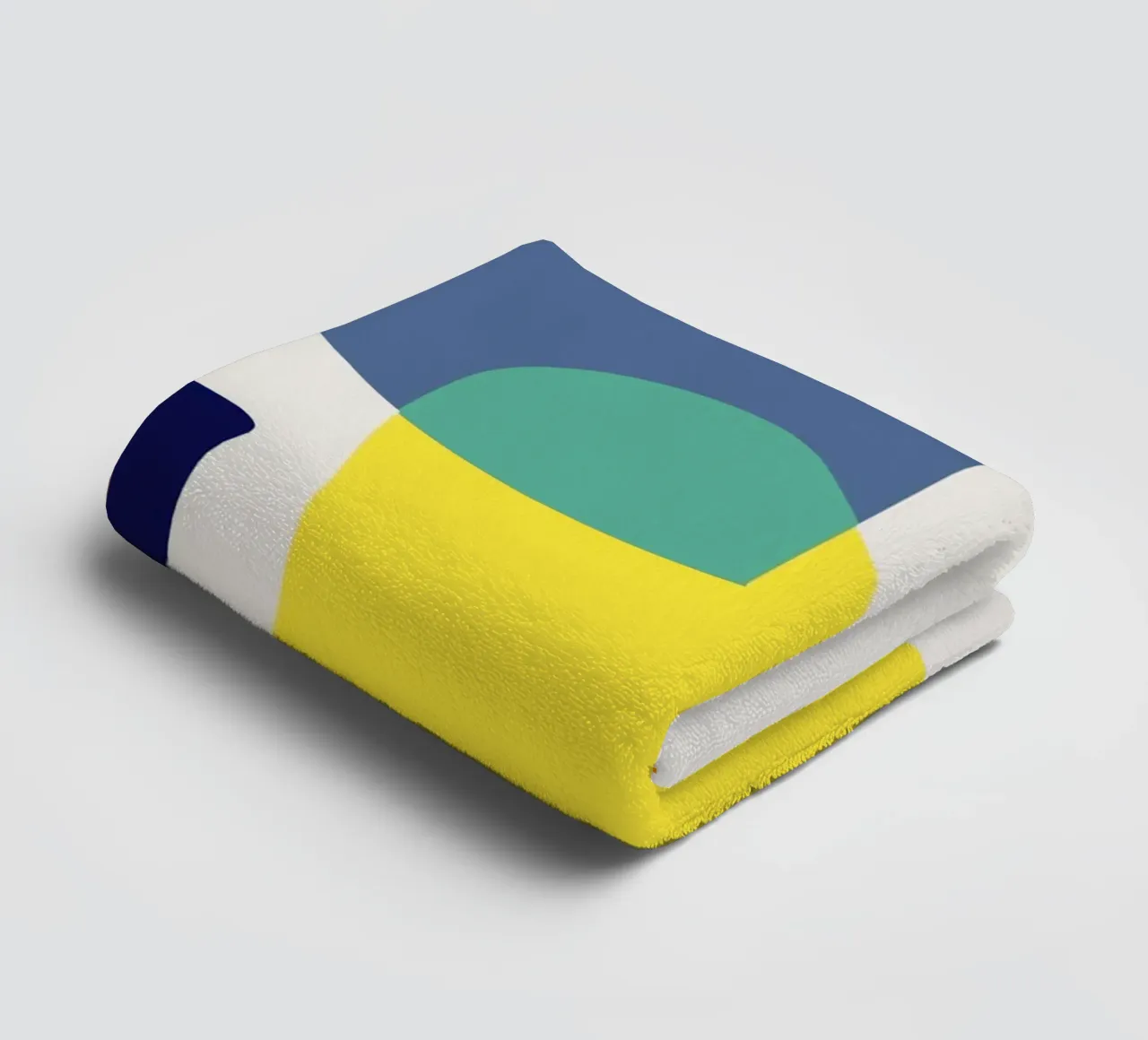 Tri color mash up 12 towel by Little Dean