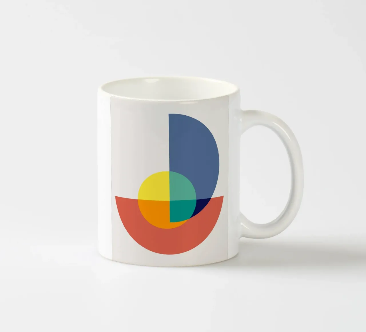 Mash up tricolore 13 tazza in ceramica da Little Dean