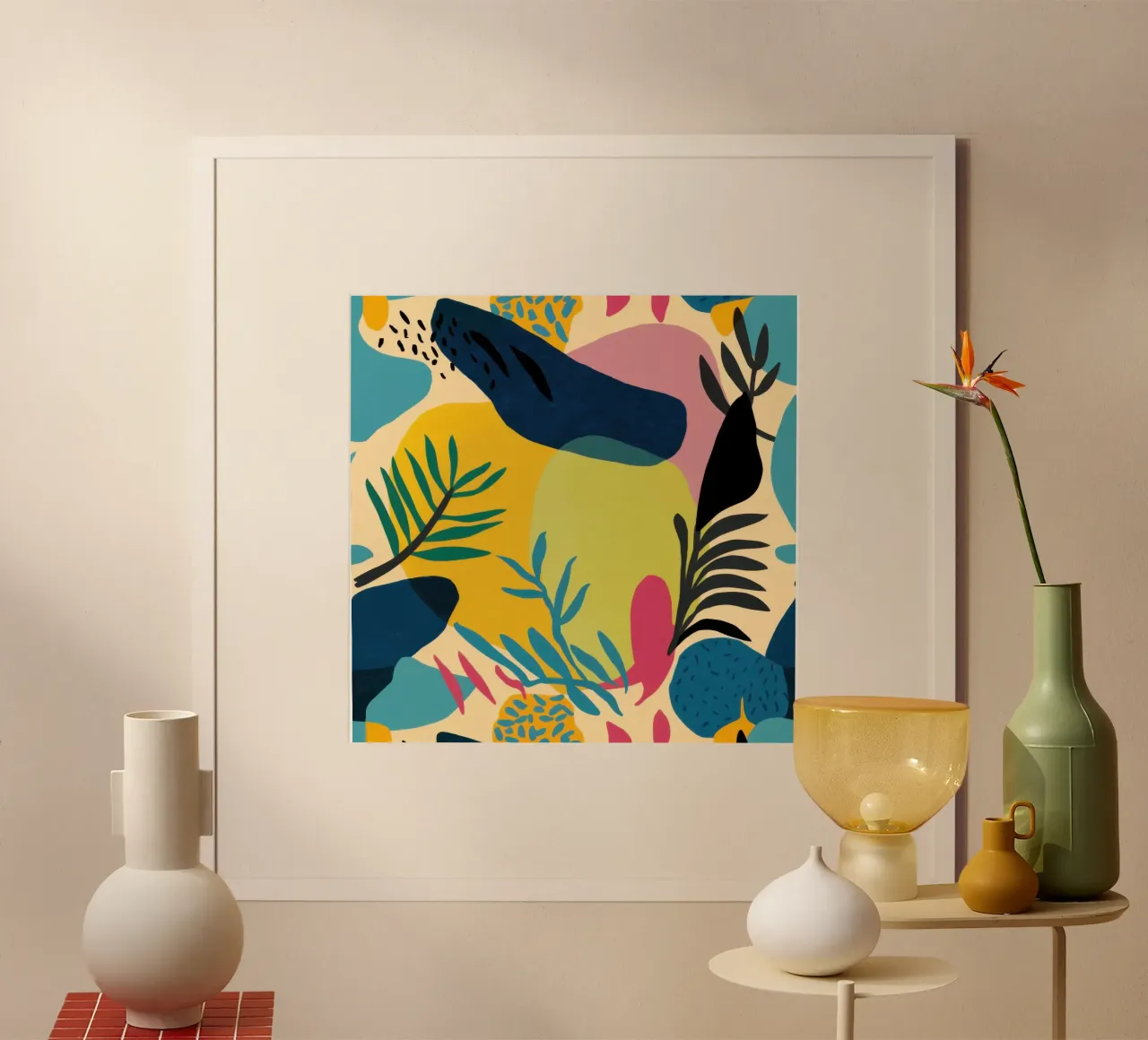 Giungla dell'ora d'oro poster da Sure Paint