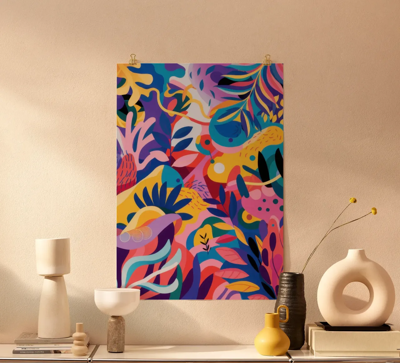 Neon Jungle Aurora poster da Enter Bloom