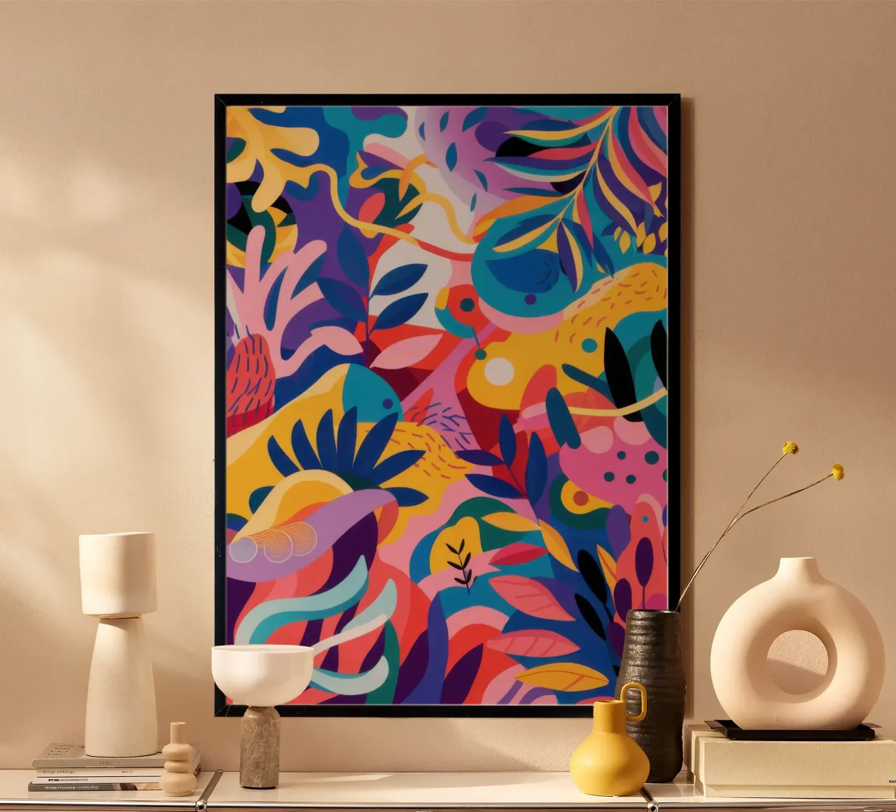 Neon Jungle Aurora poster da Enter Bloom