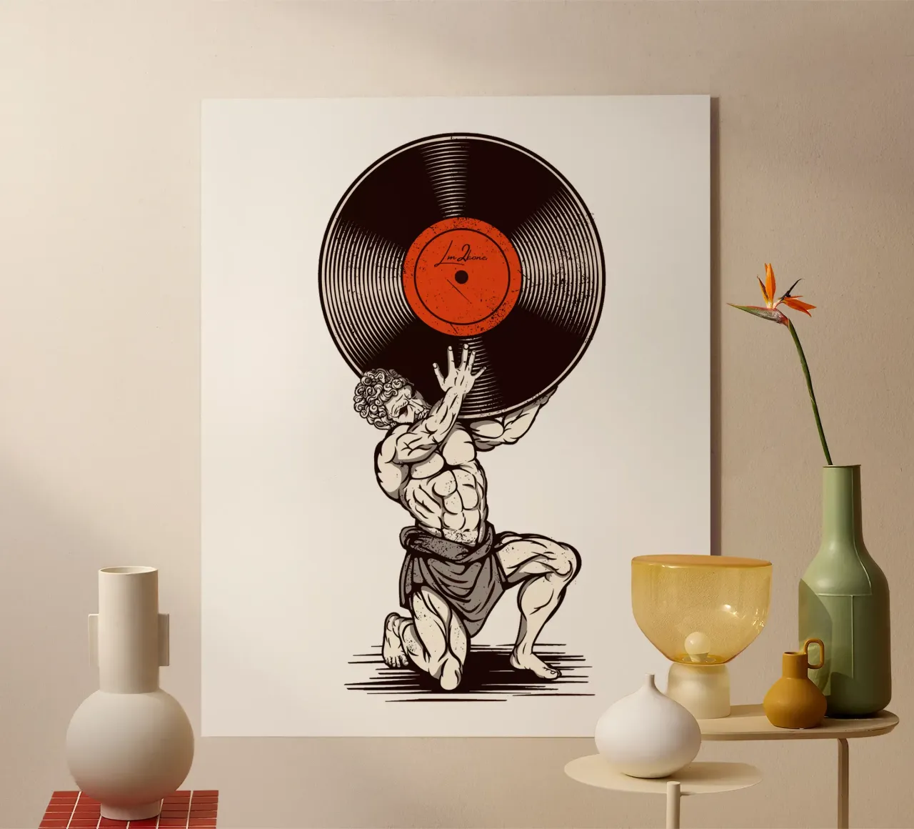 Vinyl Altlas plexiglass da LM2Kone